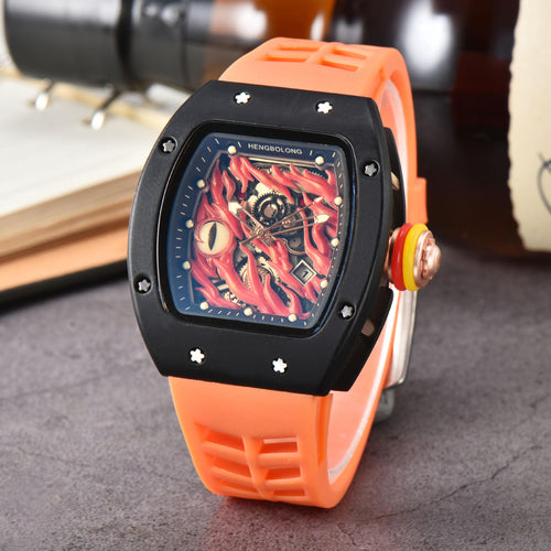 "Richard Mille Style Hengbolong Dragon Eye Automatic Luxury Watch for Men"