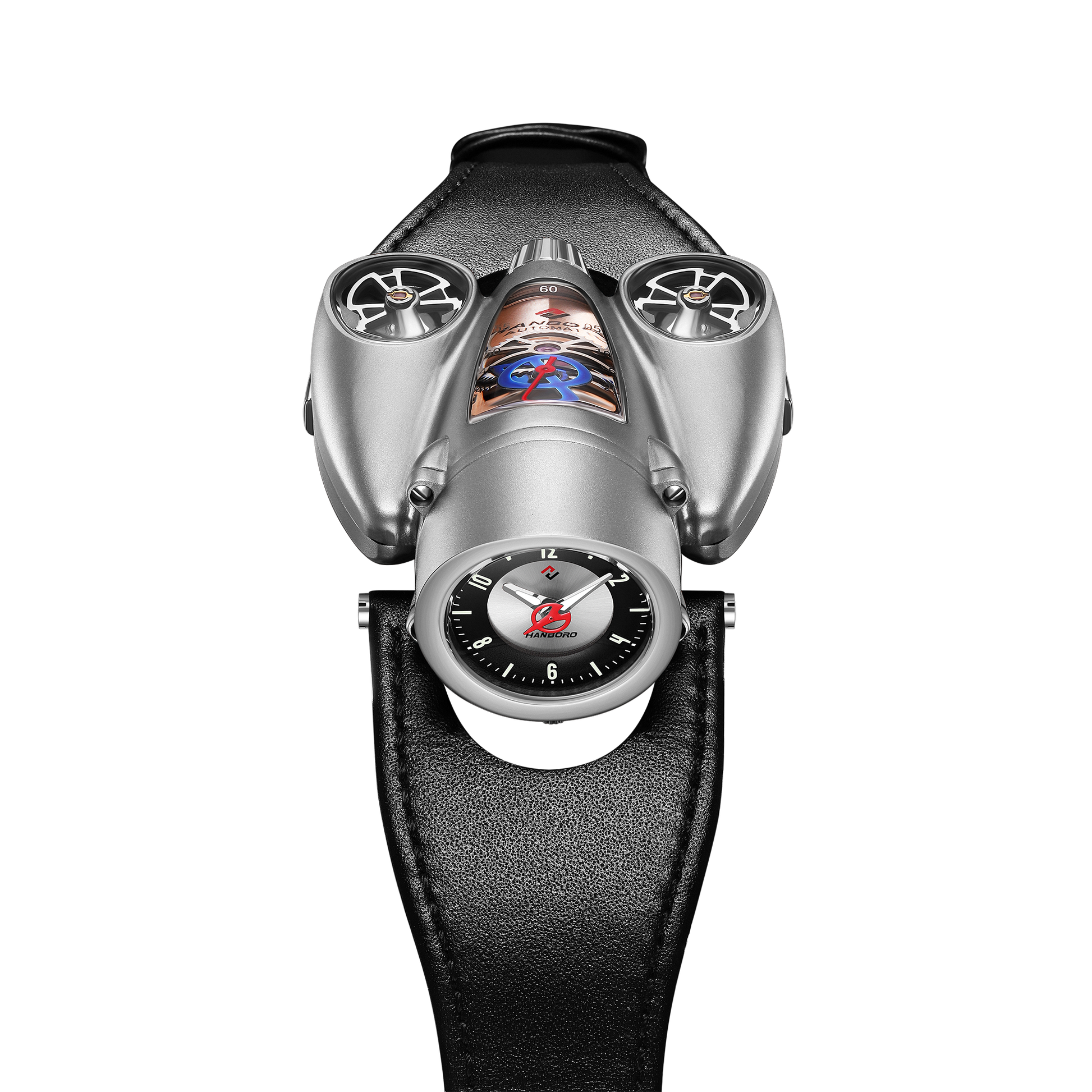 Galactic Engine – Dual Propulsion Automatic Timepiece with Futuristic Turbine-Inspired Design